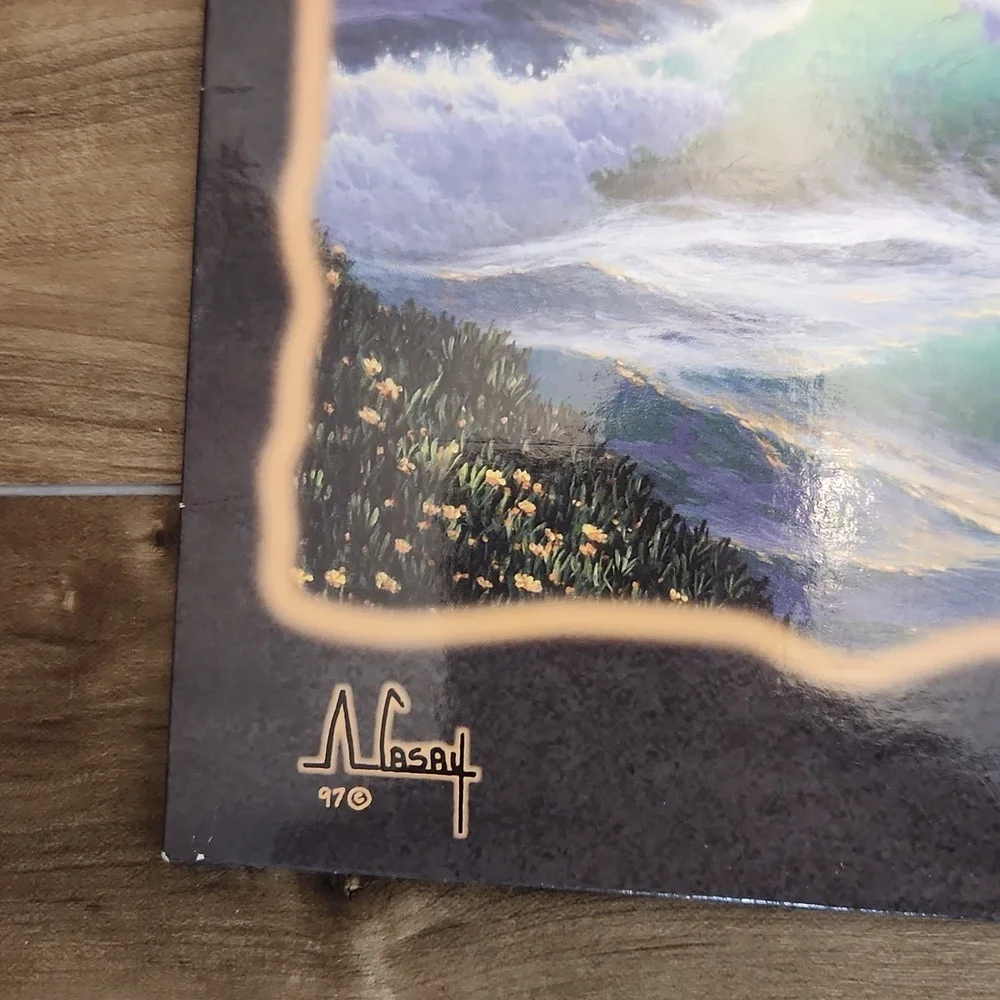 Anthony Casay ocean scene school folder Stuart Hall from 1997